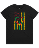 Black History Flag Men's And Women's T-Shirt And Hoodie