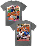 Mens Don't Be A Menace Vintage Stone Washed 100% Cotton Heavy Weight T-Shirt
