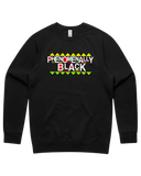 Phenomenally Black Men's And Women's Embroidered Sweatshirt And Printed T-shirt