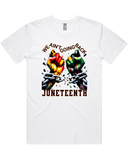 We Ain't Going Back Juneteenth Men's And Women's T-Shirt Or Crop Top T-Shirt