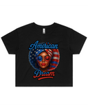 American Dream Queen 4th Of July Women's T-Shirt Or Crop Top