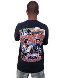 Mens Don't Be A Menace Vintage Stone Washed 100% Cotton Heavy Weight T-Shirt