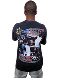 Mens Menace 2 Society Vintage Stone Washed 100% Cotton Heavy Weight T-Shirt