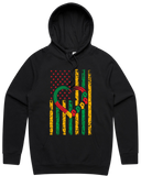 Black History Flag Men's And Women's T-Shirt And Hoodie
