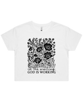 In The Waiting God Is Working Women's T-Shirt And Crop Top