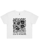 In The Waiting God Is Working Women's T-Shirt And Crop Top