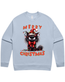 Merry Christmas Cat Sweatshirt