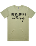 Busy Doing Nothing Short Sleeve T-Shirt