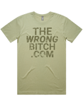 The Wrong Bitch .Com Short Sleeve Shirt