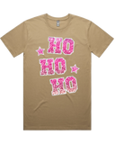 HoHoHo Glitter Look Christmas Tshirt