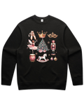 Dancing Christmas Coquette Sweatshirt