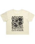 In The Waiting God Is Working Women's T-Shirt And Crop Top