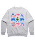 Christmas Buggy Coquette Christmas Sweatshirt