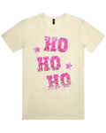 HoHoHo Glitter Look Christmas Tshirt