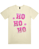 HoHoHo Glitter Look Christmas Tshirt