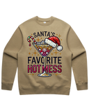 Santa's Favorite Hot Mess Christmas Sweatshirt