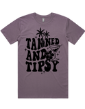 Tanned And Tipsy Short Sleeve T-Shirt