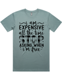 Expensive All The Time Short Sleeve T-Shirt