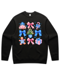 Christmas Buggy Coquette Christmas Sweatshirt