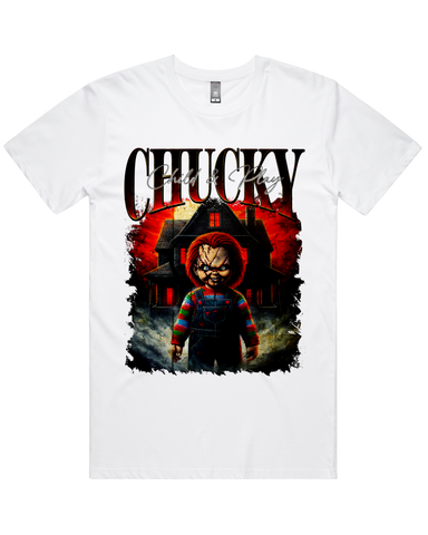 Chucky Halloween Horror Movie 100% Cotton Graphic Tee For Men And Women