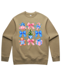 Christmas Buggy Coquette Christmas Sweatshirt