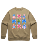 Christmas Buggy Coquette Christmas Sweatshirt