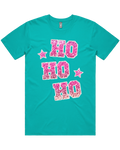 HoHoHo Glitter Look Christmas Tshirt