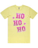 HoHoHo Glitter Look Christmas Tshirt