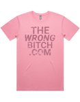 The Wrong Bitch .Com Short Sleeve Shirt