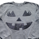 Lady Lantern Embroidered Glitter Sweatshirt