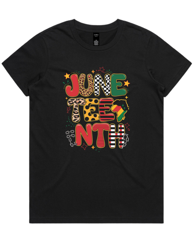 Juneteenth Women's T-Shirt And Crop Top T-Shirt