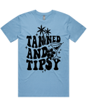 Tanned And Tipsy Short Sleeve T-Shirt