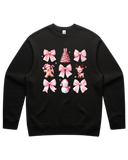 Pink Christmas Coquette Sweatshirt