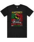 Juneteenth Chain Breaker Men's And Women's T-Shirt Or Crop Top T-Shirt