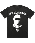 Mens Stay Dangerous Vintage Heavy Weight Cotton Garment Dyed Short Sleeve T-Shirt