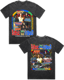 Mens Boyz In The Hood Vintage Stone Washed 100% Cotton Heavy Weight T-Shirt