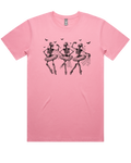 Ballet Dancing Skeleton Halloween Tshirt