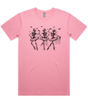 Ballet Dancing Skeleton Halloween Tshirt