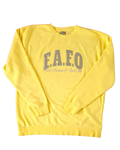 Custom Embroidered F.A.F.O (F*** Around And Find Out) Glittered Sweatshirt(choose glitter and thread colors)