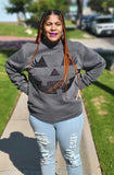 Lady Lantern Embroidered Glitter Sweatshirt