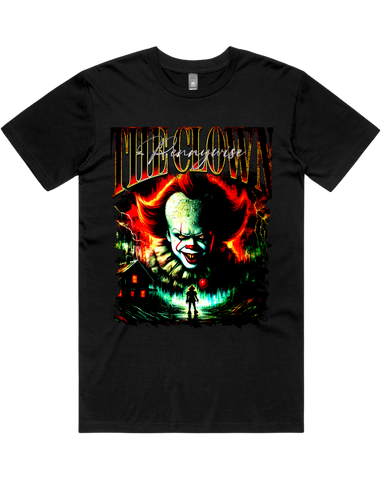 Pennywise Halloween Horror Movie 100% Cotton Graphic Tee For Men And Women