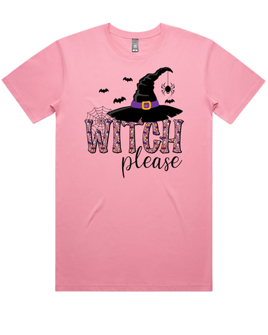 Witch Please Halloween Short Sleeve Tshirt