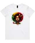 Juneteenth Queen Women's T-Shirt Or Crop Top T-Shirt