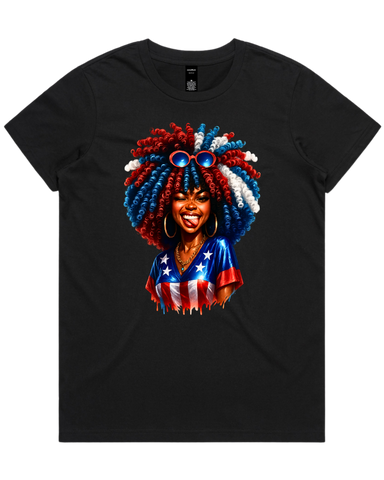 4th Of July Patriot Bae Women's T-Shirt Or Crop Top