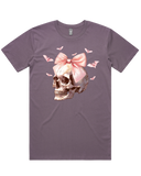 Pink Skull & Bow Halloween Tshirt