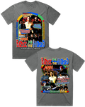 Mens Boyz In The Hood Vintage Stone Washed 100% Cotton Heavy Weight T-Shirt