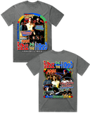 Mens Boyz In The Hood Vintage Stone Washed 100% Cotton Heavy Weight T-Shirt
