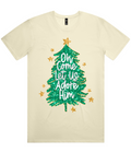 Oh Come Let Us Adore Him Short Sleeve Tshirt