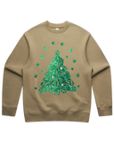 Green Sparkling Christmas Tree Sweatshirt