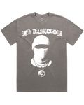 Mens Stay Dangerous Vintage Heavy Weight Cotton Garment Dyed Short Sleeve T-Shirt